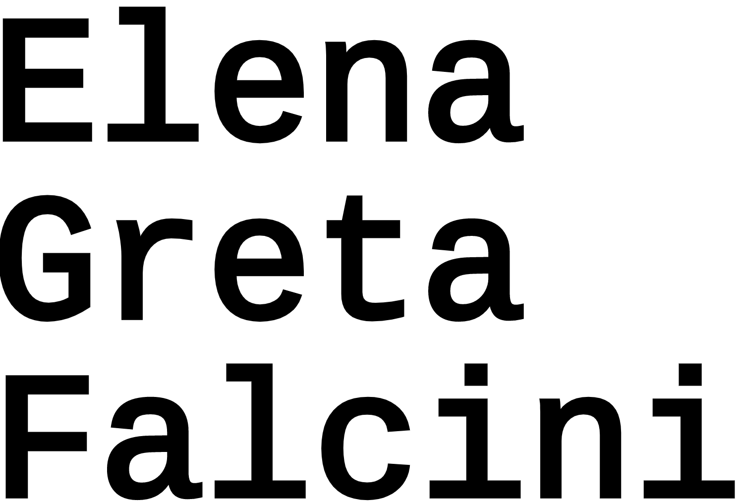 Elena Greta Falcini